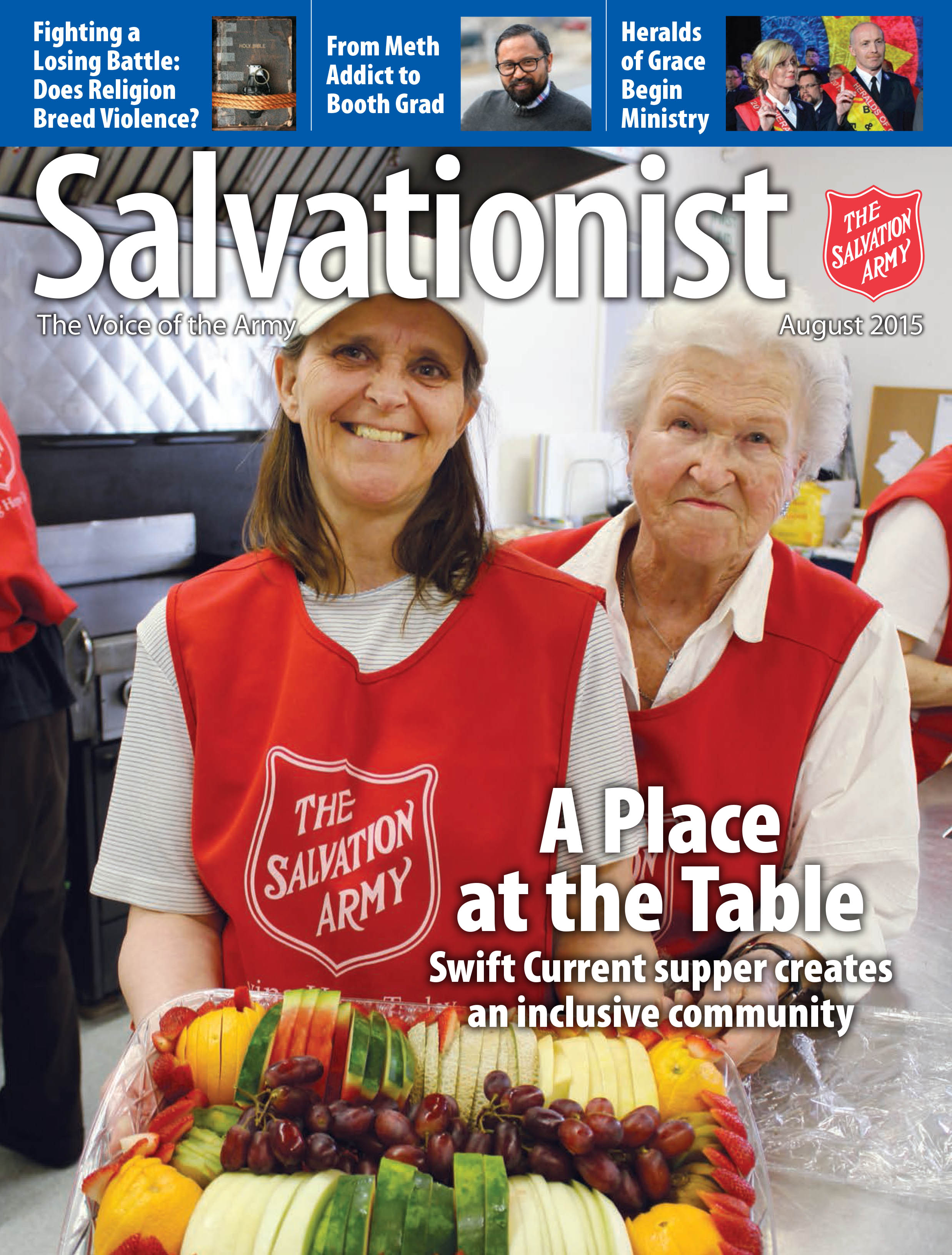 2015 Back Issues Salvation Army Canada